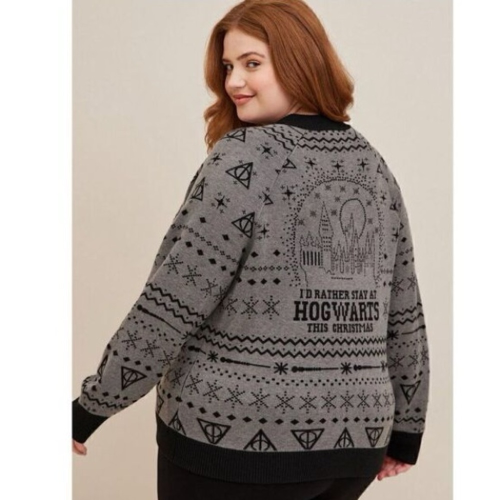 Torrid & Harry Potter “I’d Rather Stay At Hogwarts This Christmas” Jacket